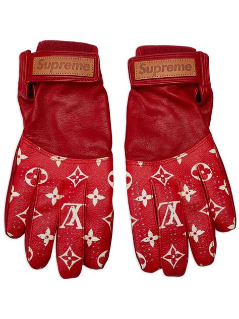 louis vuitton supreme gloves|louis vuitton supreme real real.